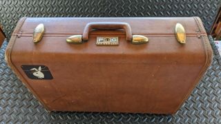 Vintage Samsonite Suitcase Luggage Brown