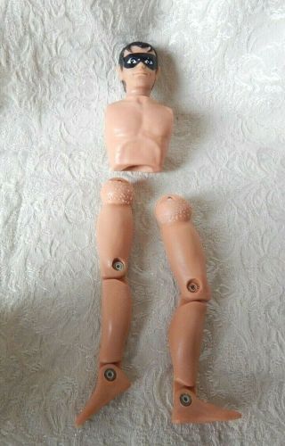 Vintage 1971 Mego Robin Doll - Body Parts - Legs,  Upper Torso And Head - Parts