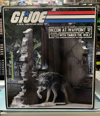 Recon At Waypoint 12 Diorama W/ Timber 1/6 Scale G.  I.  Joe Sideshow 2620 210/750