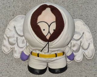 Rare 1998.  South Park Kenny With Angel Wings Plush Toy.  24cm Height.  Rare Item.