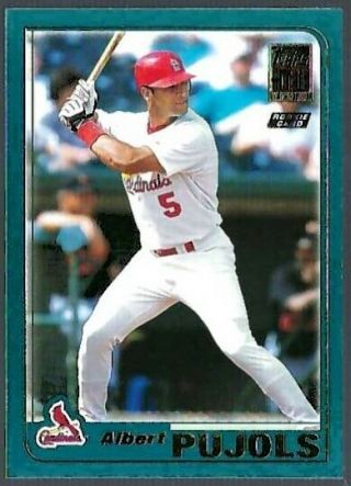 2001 Topps Traded T247 Albert Pujols Rookie Rc