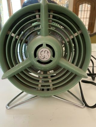 Vintage Old Ge General Electric Fan Space Heater