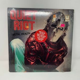 Vintage 1983 Quiet Riot Metal Health Lp Vinyl Record Album Cum On Feel The Noize