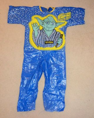 Vintage 1980 Ben Cooper Star Wars YODA Halloween Costume Sz Medium 8 - 10 No Mask 2