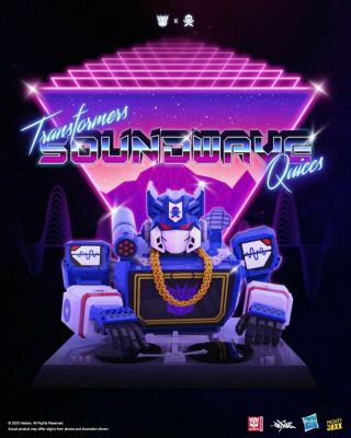 Mighty Jaxx Hasbro Transformers X Quiccs: Soundwave