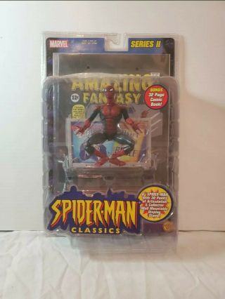 Marvel Spider - Man Classics Action Figure Toybiz 2001 - Still In The Box
