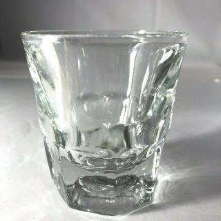Vintage Libbey Old Fashioned Cocktail Whiskey Panel Bar Glass