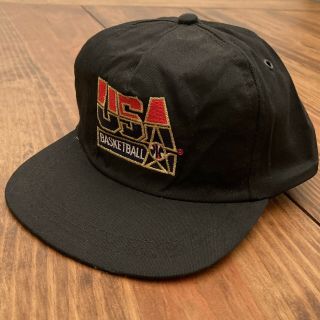 Vintage 1992 Dream Team Usa Basketball Mcdonalds Snapback Hat