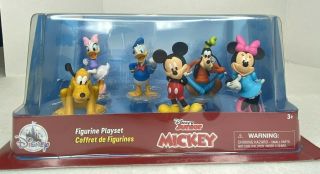Disney Mickey Mouse Figure Figurine Playset Birthday Cake Toppers