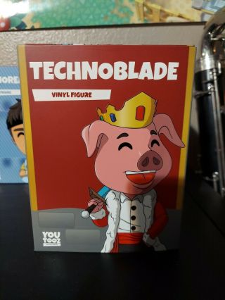 Youtooz Technoblade Vinyl Figure - Unscratched Code Dream Smp Collectable Figure