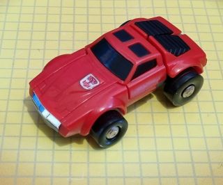 Vintage Hasbro Transformers G1 Pre - Rub Mini Autobot Windcharger