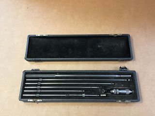Vintage Craftsman Micrometer Depth Gauge With Case