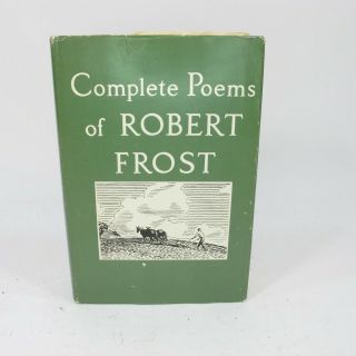 Vintage Complete Poems Of Robert Frost 1964 | Robert Frost Hardcover Book