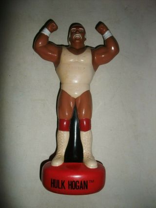 Rare Vintage Wwf Hulk Hogan Empty Bubble Bath Holder Titan Sports 1991