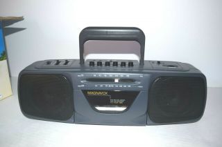 Vintage Magnavox Aq5131/17 Cassette Player Boombox Radio