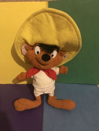 Warner Brothers￼ Looney Tunes - Speedy Gonzales 1997 - 14 " Plush Play - By - Play