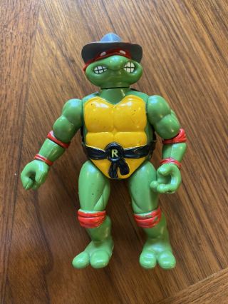 Undercover Raphael Figure Teenage Mutant Ninja Turtles 1994 No Cloth Coat