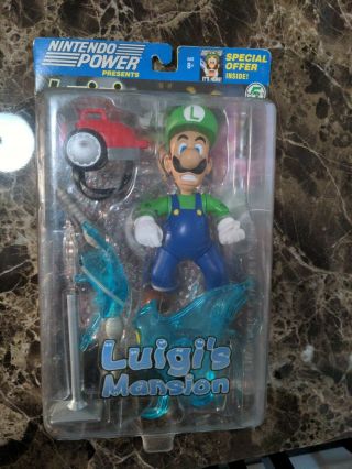 Luigi’s Mansion Nintendo Power Joyride Studios Gamecube Vintage Figure