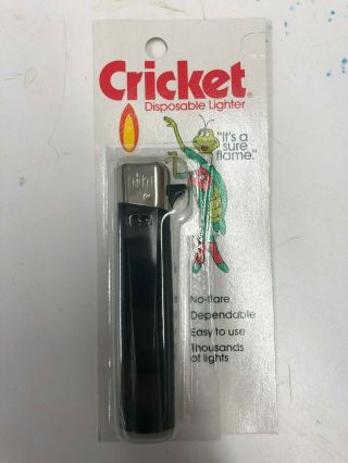 Vintage Cricket Lighters Never Opened 1983 Gillette Squared Fresh From Case