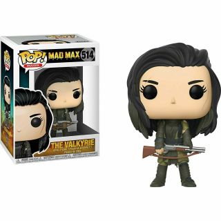 Funko Pop Movies: Mad Max The Fury Road The Valkyrie Figure 514 Damage Box