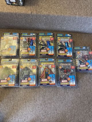 Marvel Legends Galactus Baf Complete Series Wave Set Of 9 Variants Rare