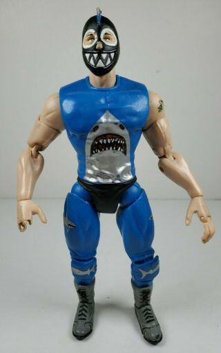 Tna Impact Wrestler Sharkboy 6 " Wrestling Action Figure 2005 Marvel Toys