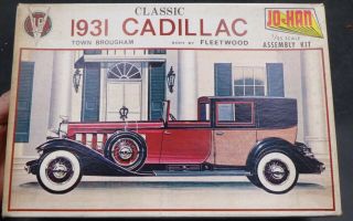 Vintage Johan Gc - 731 1 1931 Cadillac Fleetwood Kit 1/25 Mcm Nib