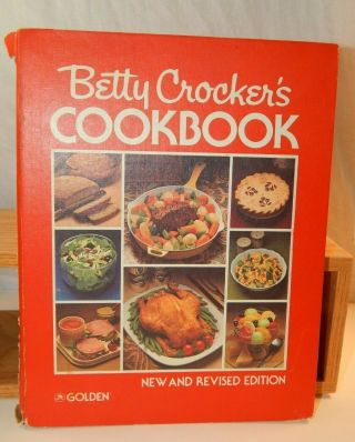 Vintage 1978 Betty Crocker Cookbook / & Revised Edition Golden Press