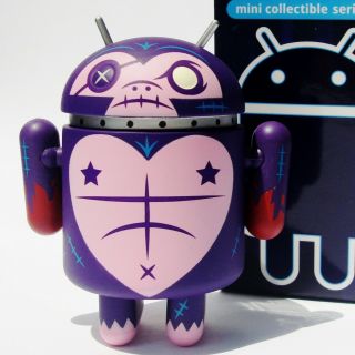 Android 3 " Mini Series 3 Kronk Escape Ape Purple Andrew Bell Google Kidrobot Art