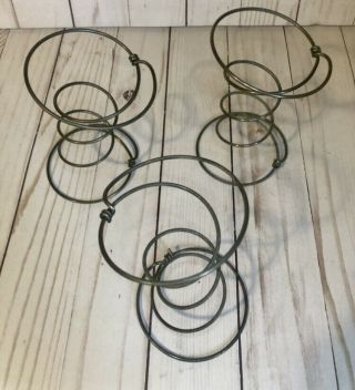 6 Vintage Bed Springs Coils For Crafts,  Hobby.  Steampunk Coil