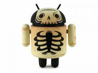 Android Mini Collectible Skeledroid 3 " Art Figure Scott Tolleson Dunny Shard