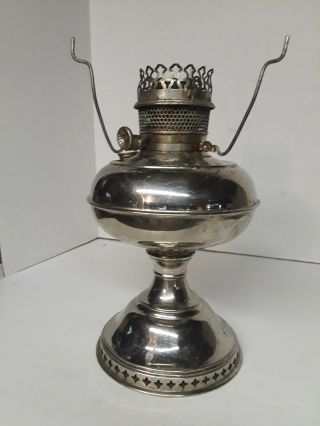 Vintage Rayo Lantern Nickel Plated Kerosene Antique 1897 Patent