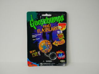 Goosebumps Flashlight Keychain Pocket - 1996 Rare (2b2)