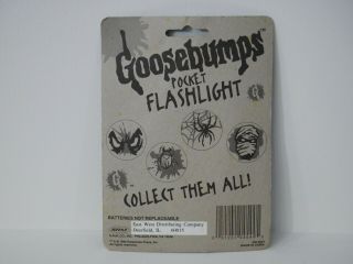 Goosebumps Flashlight Keychain Pocket - 1996 RARE (2B2) 2