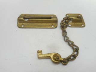 Vintage Door Hardware Slide Chain Security Hardware Hotel Lock