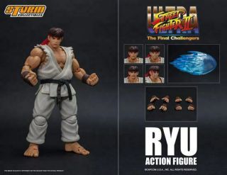 Storm Toys Ultra Street Fighter Ii The Final Challengers Violent Ryu 1/12 Figure