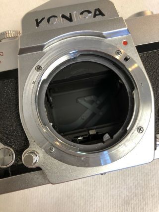 Vintage Konica Autoreflex T 35mm Camera Body Made in Japan 3