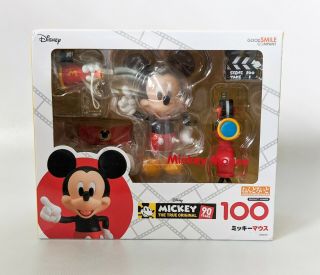 Disney Good Smile Company Nendoroid 90 Years Mickey Mouse Director Figurine Set
