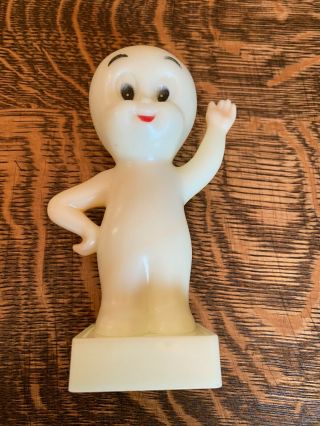 Vintage Plastic Casper The Friendly Ghost Night Light/game Piece Complete/works