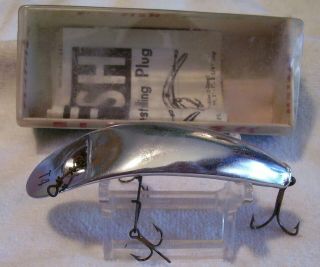 Vintage Helin Flatfish Lure 5/30/19pot T4 - Spl Near Mib Papers