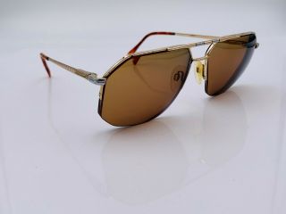 Vintage Neostyle 51OA 953 Gold Metal Aviator Sunglasses Germany FRAMES ONLY 2