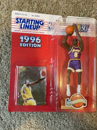 Kenner Starting Lineup Kobe Bryant 1996 And 1998 Figure Rookie Cond