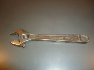 Vintage Crescent Tool Co.  8 " Adjustable Wrench,  - Made In Usa Shi