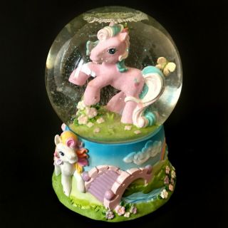 My Little Pony Theme Song Colorful Hasbro Musical Snow Globe Sweet Berry Toy Art