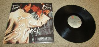 Vintage 1964 David Bowie Mick Jagger Dancing In The Street Emi America Live Aid