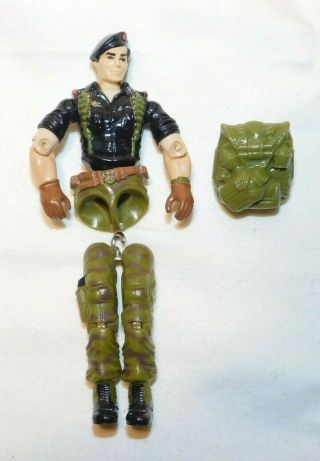 1985 Hasbro Gi Joe Flint Warrant Officer Action Figure Toy