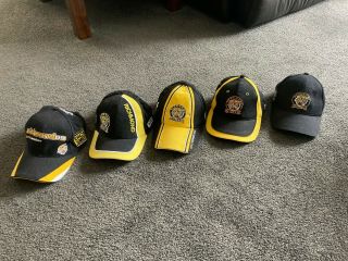 Afl Rfc Tigers Vintage Official Members Only Caps X5 Exc