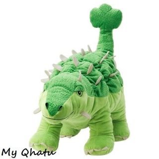 Ikea Jattelik Ankylosaurus Plush Dinosaur Stuffed Animal Toy 22 "