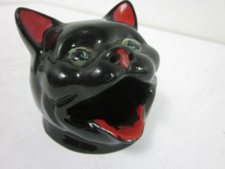 Retro/vintage Wembley Ware Wide Mouth Cat Ashtray Australian Pottery