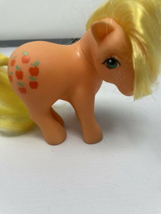 My Little Pony Applejack 1983 Hasbro Vintage Figure
